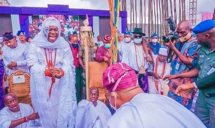 Olojo Festival ceremony